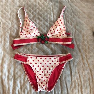 Betsey Johnson Cherry Bikini 🍒
